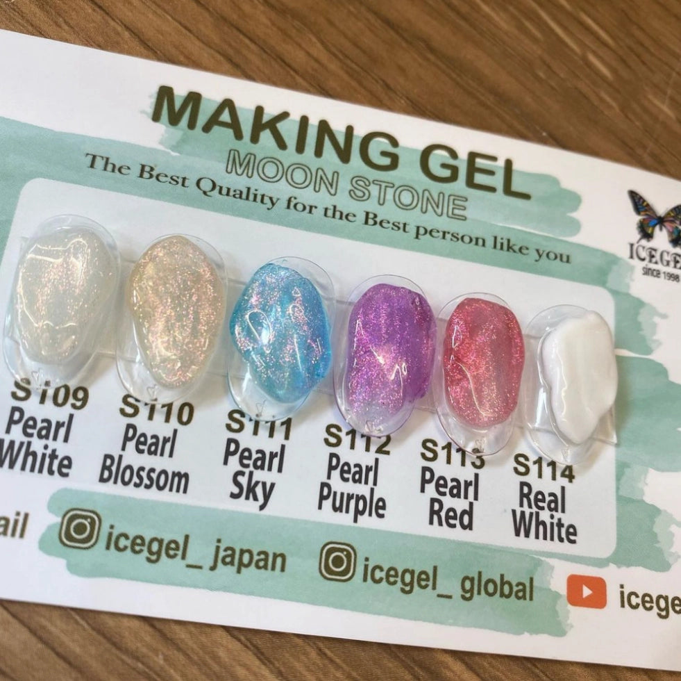 MAKING GEL MOON STONE