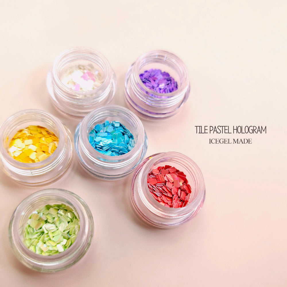 TILE PASTEL HOLOGRAM