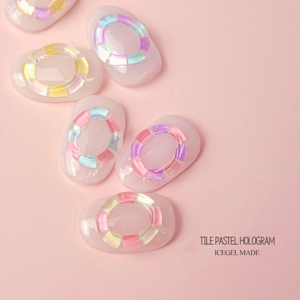TILE PASTEL HOLOGRAM