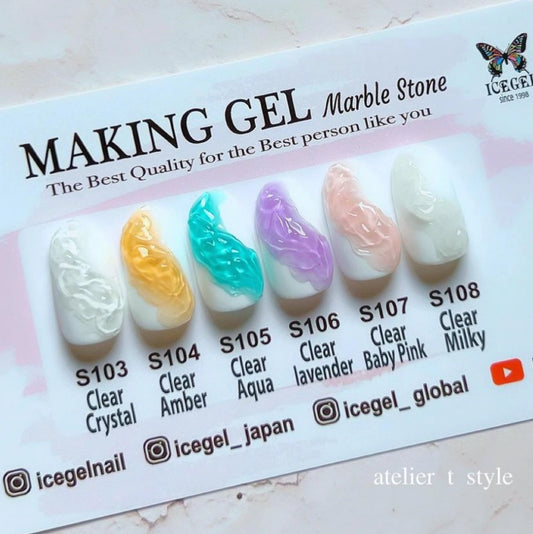 MAKING GEL MARBLE STONE