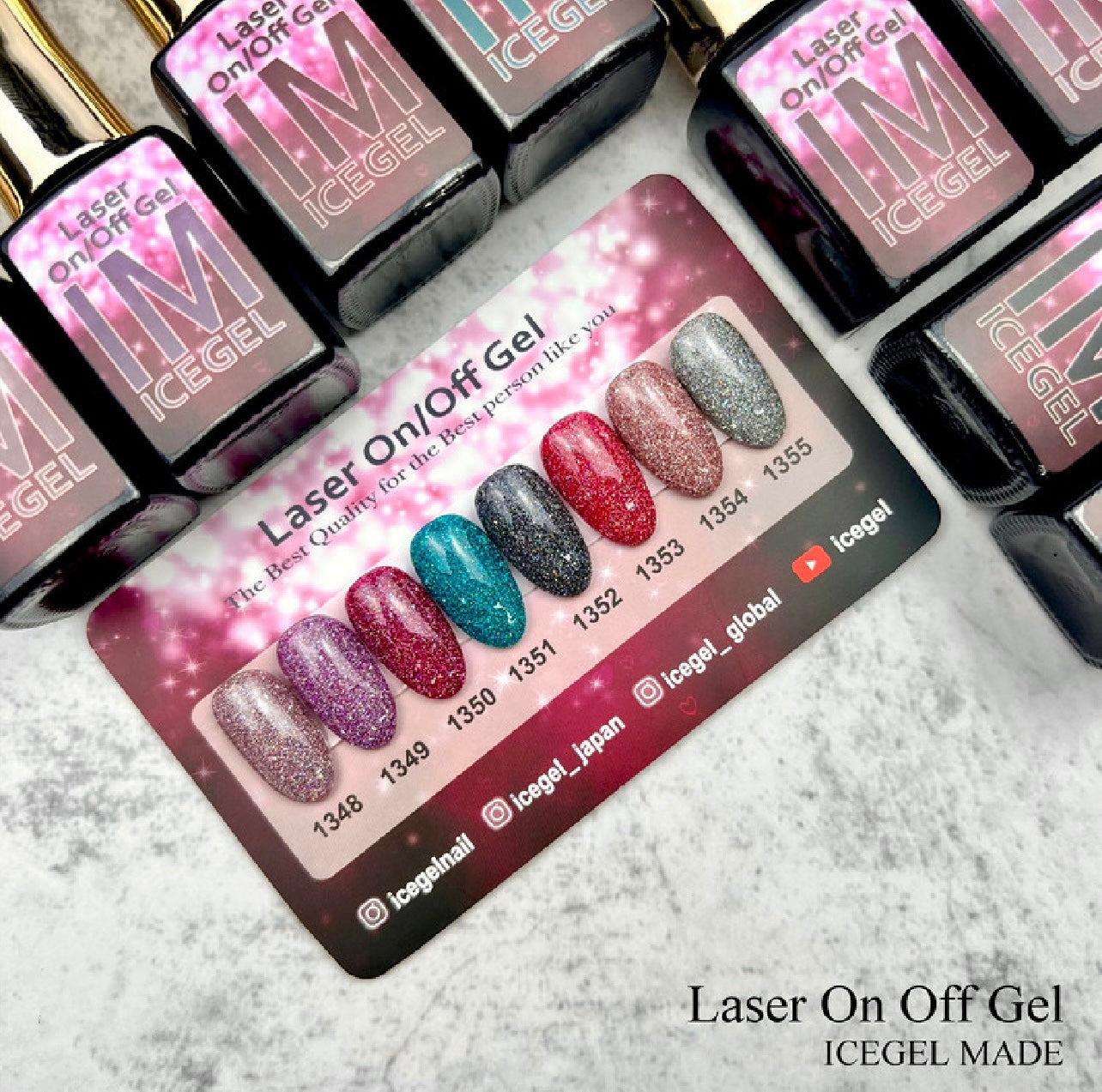 LASER ON/OFF GEL SET